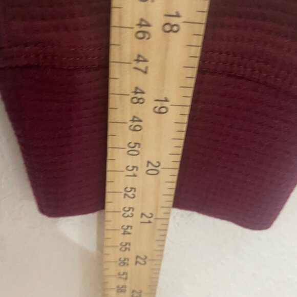 Lands End Turtle Neck Long Sleeve Top Womens L Cotton Blend Layering Relaxed Cas - Picture 8 of 9